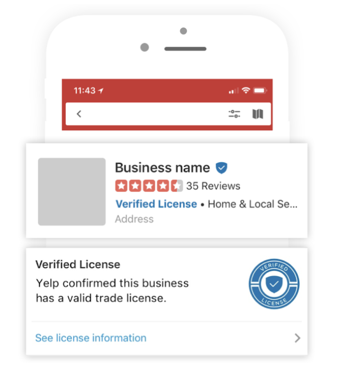 yelp verified license yelp ads near me los angeles